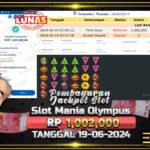 BUKTI JACKPOT SLOT MANIA OLYMPUS TERPERCAYA DI INDONESIA TGL 19-06-2024