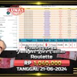 BUKTI JACKPOT ROULETTE TERPERCAYA DI INDONESIA TGL 21-06-2024