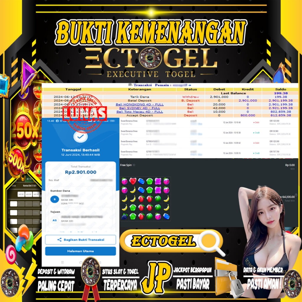 BUKTI JACKPOT SLOT SWEET BONANZA XMAS TERPERCAYA DI INDONESIA